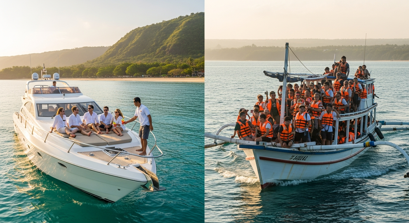 Private Bali Boat Charter vs. Public Tour: Why Booking Exclusive 2027 Charters Saves Time and Money